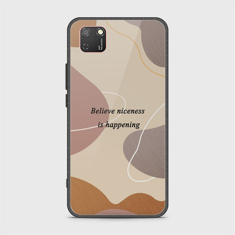 Huawei Y5p Cover - Happy Series - HQ Ultra Shine Premium Infinity Glass Soft Silicon Borders Case