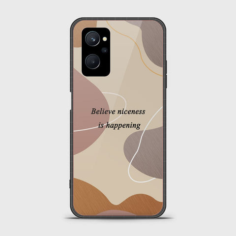 Realme 9i Cover - Happy Series - HQ Ultra Shine Premium Infinity Glass Soft Silicon Borders Case