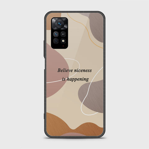 Xiaomi Redmi Note 11 Pro 5G Cover - Happy Series - HQ Ultra Shine Premium Infinity Glass Soft Silicon Borders Case