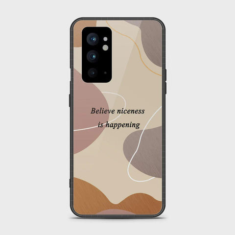 OnePlus 9RT 5G Cover - Happy Series - HQ Ultra Shine Premium Infinity Glass Soft Silicon Borders Case