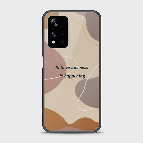 Xiaomi Poco M4 Pro 5G Cover - Happy Series - HQ Ultra Shine Premium Infinity Glass Soft Silicon Borders Case