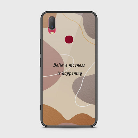 Vivo Y11 2019 Cover - Happy Series - HQ Ultra Shine Premium Infinity Glass Soft Silicon Borders Case