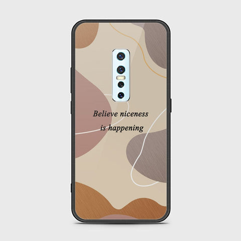 Vivo V17 Pro Cover - Happy Series - HQ Ultra Shine Premium Infinity Glass Soft Silicon Borders Case