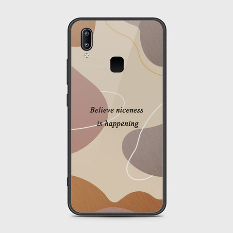 Vivo Y95 Cover - Happy Series - HQ Ultra Shine Premium Infinity Glass Soft Silicon Borders Case