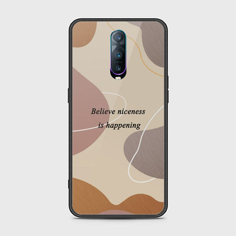 OPPO R17 Pro Cover - Happy Series - HQ Ultra Shine Premium Infinity Glass Soft Silicon Borders Case