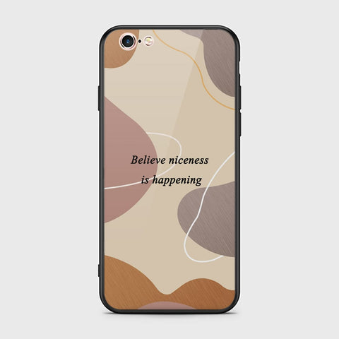 iPhone 6s Plus / 6 Plus Cover - Happy Series - HQ Ultra Shine Premium Infinity Glass Soft Silicon Borders Case