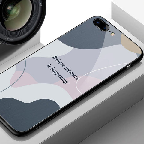 OnePlus 7 Cover - Happy Series - HQ Ultra Shine Premium Infinity Glass Soft Silicon Borders Case