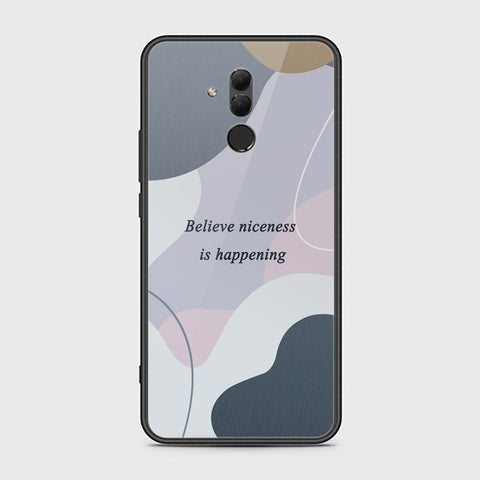 Huawei Mate 20 Lite Cover - Happy Series - HQ Ultra Shine Premium Infinity Glass Soft Silicon Borders Case