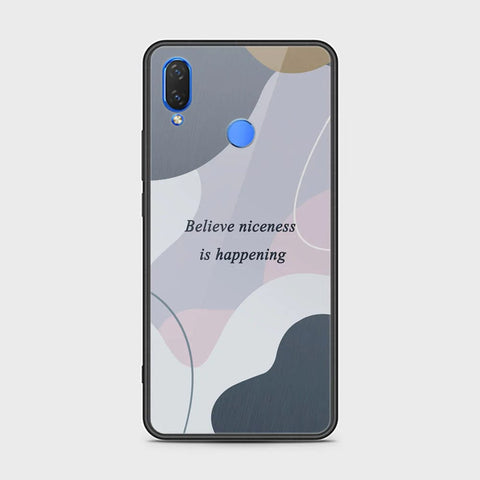 Huawei Y7 Prime 2019 / Y7 2019 / Y7 Pro 2019 Cover - Happy Series - HQ Ultra Shine Premium Infinity Glass Soft Silicon Borders Case