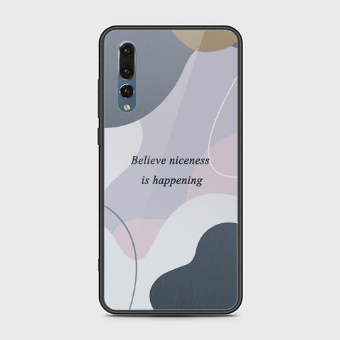 Huawei P20 Pro Cover - Happy Series - HQ Ultra Shine Premium Infinity Glass Soft Silicon Borders Case