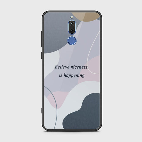 Huawei Mate 10 Lite Cover - Happy Series - HQ Ultra Shine Premium Infinity Glass Soft Silicon Borders Case