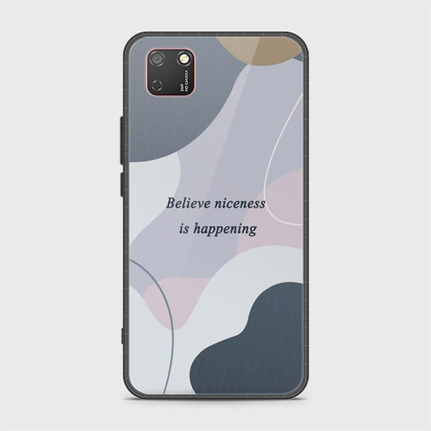 Huawei Y5p Cover - Happy Series - HQ Ultra Shine Premium Infinity Glass Soft Silicon Borders Case