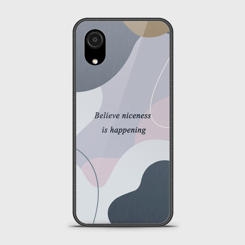 Samsung Galaxy A03 Core Cover - Happy Series - HQ Ultra Shine Premium Infinity Glass Soft Silicon Borders Case