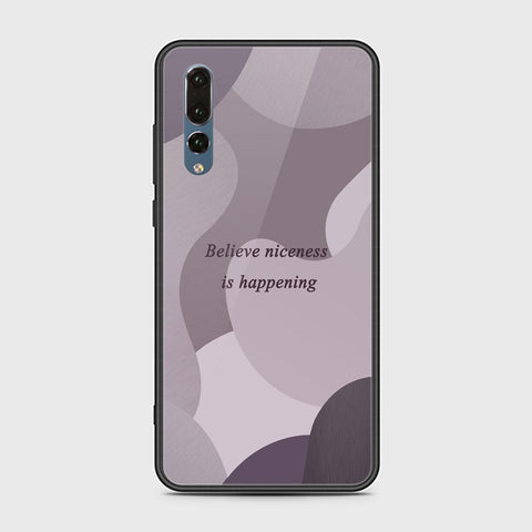 Huawei P20 Pro Cover - Happy Series - HQ Ultra Shine Premium Infinity Glass Soft Silicon Borders Case