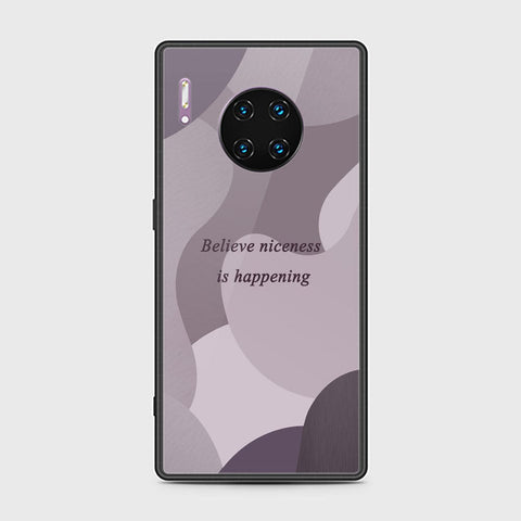 Huawei Mate 30 Pro Cover - Happy Series - HQ Ultra Shine Premium Infinity Glass Soft Silicon Borders Case