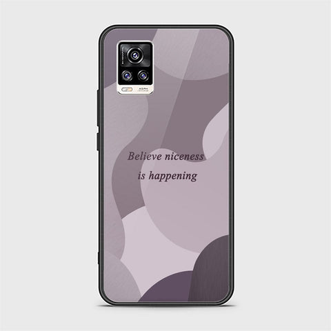 Vivo V20 Cover - Happy Series - HQ Ultra Shine Premium Infinity Glass Soft Silicon Borders Case