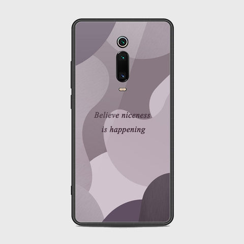 Xiaomi Mi 9T Cover - Happy Series - HQ Ultra Shine Premium Infinity Glass Soft Silicon Borders Case