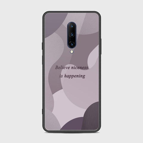 OnePlus 7 Pro Cover - Happy Series - HQ Ultra Shine Premium Infinity Glass Soft Silicon Borders Case