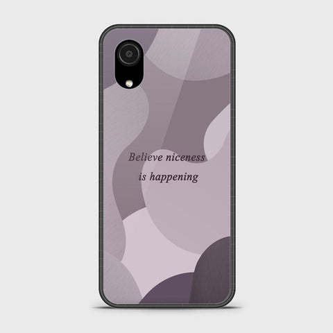 Samsung Galaxy A03 Core Cover - Happy Series - HQ Ultra Shine Premium Infinity Glass Soft Silicon Borders Case