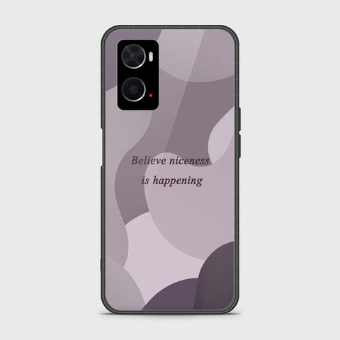 Oppo A36 Cover - Happy Series - HQ Ultra Shine Premium Infinity Glass Soft Silicon Borders Case