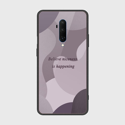 OnePlus 7T Pro Cover - Happy Series - HQ Ultra Shine Premium Infinity Glass Soft Silicon Borders Case