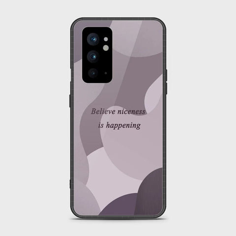 OnePlus 9RT 5G Cover - Happy Series - HQ Ultra Shine Premium Infinity Glass Soft Silicon Borders Case