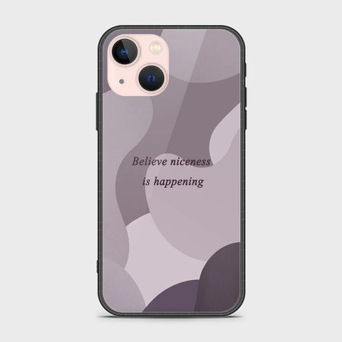 iPhone 14 Plus Cover - Happy Series - HQ Ultra Shine Premium Infinity Glass Soft Silicon Borders Case