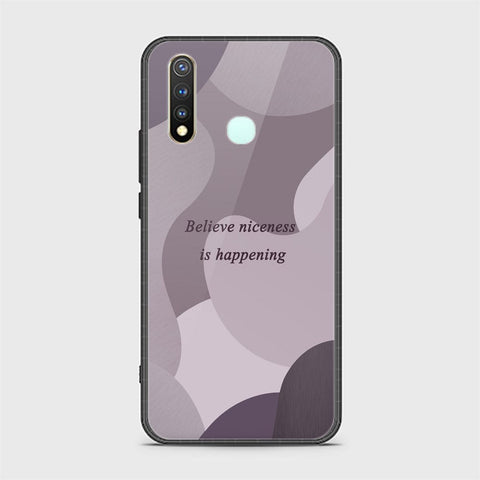 Vivo Y19 Cover - Happy Series - HQ Ultra Shine Premium Infinity Glass Soft Silicon Borders Case