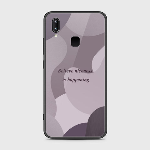 Vivo Y95 Cover - Happy Series - HQ Ultra Shine Premium Infinity Glass Soft Silicon Borders Case