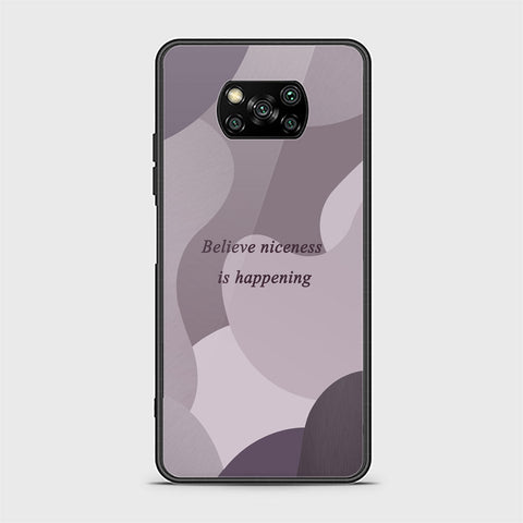 Xiaomi Poco X3 Pro Cover - Happy Series - HQ Ultra Shine Premium Infinity Glass Soft Silicon Borders Case
