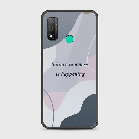 Huawei P smart 2020 Cover - Happy Series - HQ Ultra Shine Premium Infinity Glass Soft Silicon Borders Case