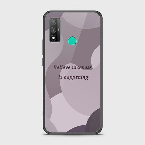 Huawei P smart 2020 Cover - Happy Series - HQ Ultra Shine Premium Infinity Glass Soft Silicon Borders Case