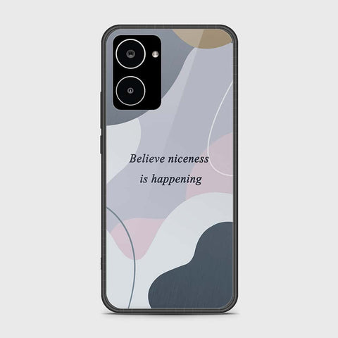 Realme 10 4G Cover- Happy Series - HQ Ultra Shine Premium Infinity Glass Soft Silicon Borders Case