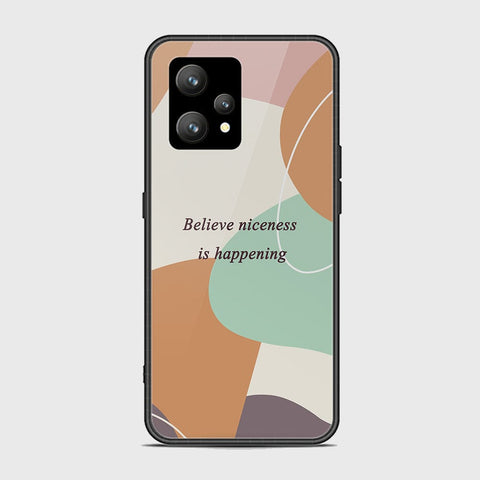 Realme 9 Pro Plus  Cover - Happy Series - HQ Ultra Shine Premium Infinity Glass Soft Silicon Borders Case