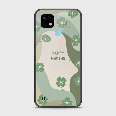 Realme C21 Cover- Happy Series - HQ Premium Shine Durable Shatterproof Case
