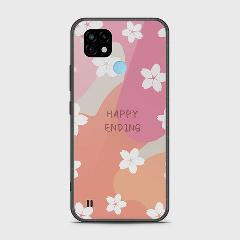 Realme C21 Cover- Happy Series - HQ Premium Shine Durable Shatterproof Case