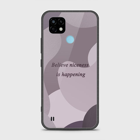 Realme C21 Cover- Happy Series - HQ Premium Shine Durable Shatterproof Case