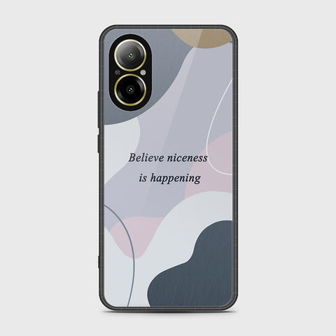 Realme C67 4G Cover- Happy Series - HQ Ultra Shine Premium Infinity Glass Soft Silicon Borders Case