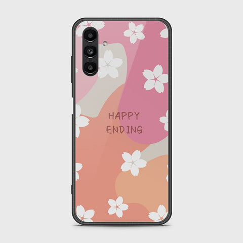 Samsung Galaxy A13 5G Cover- Happy Series - HQ Ultra Shine Premium Infinity Glass Soft Silicon Borders Case