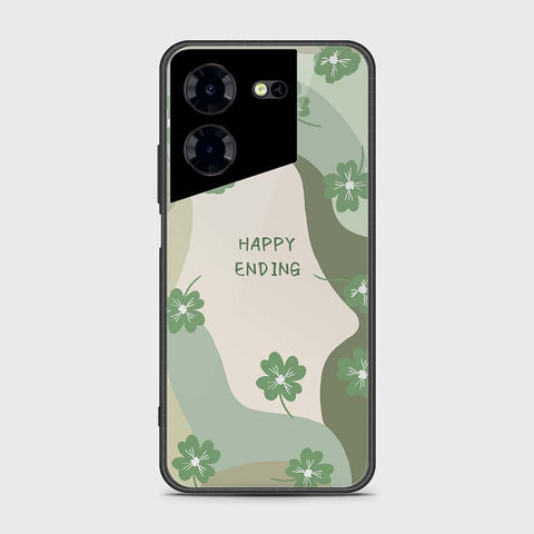 Tecno Pova 5 Pro Cover- Happy Series - HQ Ultra Shine Premium Infinity Glass Soft Silicon Borders Case