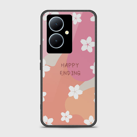 Vivo Y78 Plus 5G Cover - Happy Series - HQ Ultra Shine Premium Infinity Glass Soft Silicon Borders Case