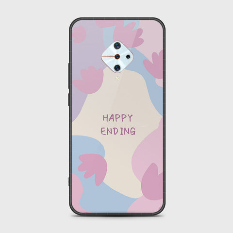 Vivo Y9s Cover- Happy Series - HQ Ultra Shine Premium Infinity Glass Soft Silicon Borders Case