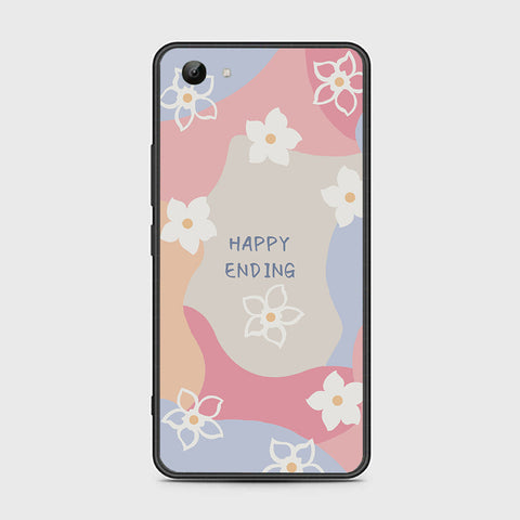 Vivo Y81 Cover- Happy Series - HQ Ultra Shine Premium Infinity Glass Soft Silicon Borders Case