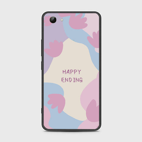 Vivo Y81 Cover- Happy Series - HQ Ultra Shine Premium Infinity Glass Soft Silicon Borders Case