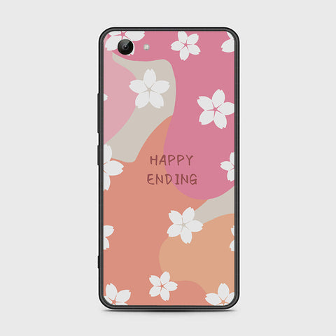 Vivo Y81 Cover- Happy Series - HQ Ultra Shine Premium Infinity Glass Soft Silicon Borders Case