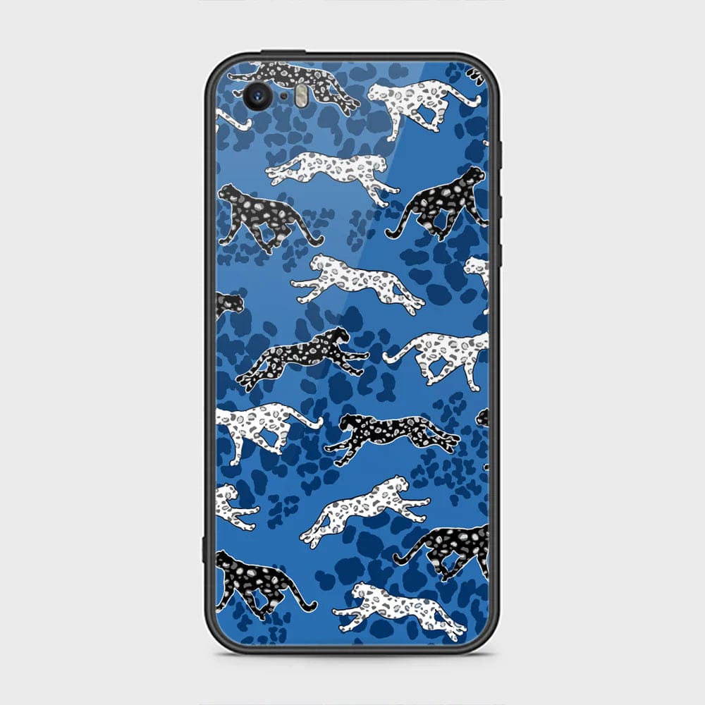 iPhone 5 Cover - Hustle Series - HQ Ultra Shine Premium Infinity Glass Soft Silicon Borders Case