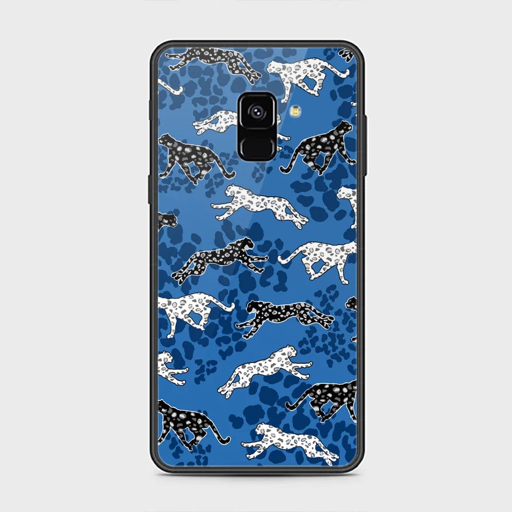 Samsung Galaxy A8 2018 Cover - Hustle Series - HQ Ultra Shine Premium Infinity Glass Soft Silicon Borders Case