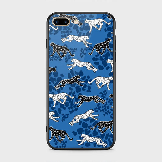 iPhone 8 Plus / 7 Plus Cover - Hustle Series - HQ Ultra Shine Premium Infinity Glass Soft Silicon Borders Case