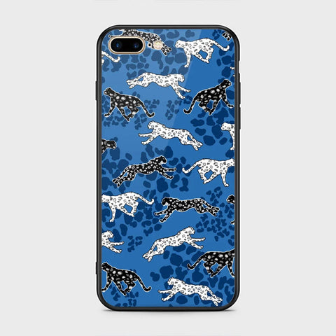 iPhone 8 Plus / 7 Plus Cover - Hustle Series - HQ Ultra Shine Premium Infinity Glass Soft Silicon Borders Case