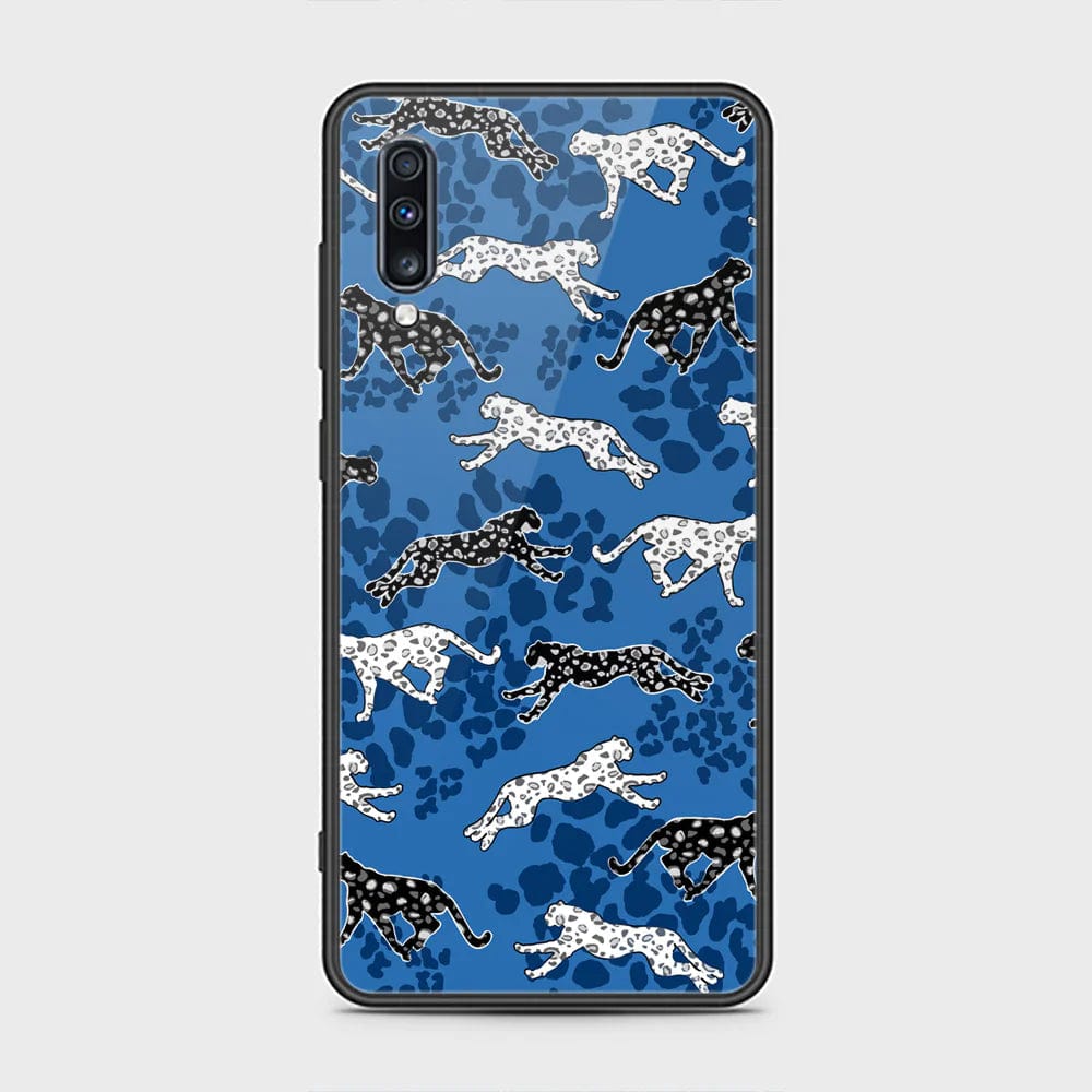 Samsung Galaxy A70s Cover - Hustle Series - HQ Ultra Shine Premium Infinity Glass Soft Silicon Borders Case